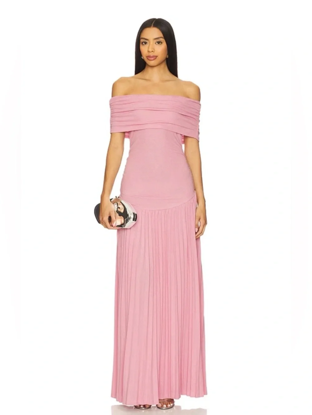LIONESS x REVOLVE Field Of Dreams Maxi in Rose Quartz M NWT $109 - Picture 1 of 9